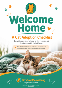 thumbnail of cat adoption checklist free pdf
